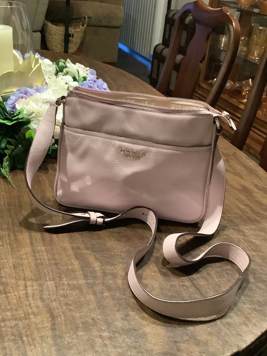 kate spade Handbags - kate spade Blush Pink Pebbled Leather Crossbody Bag never used